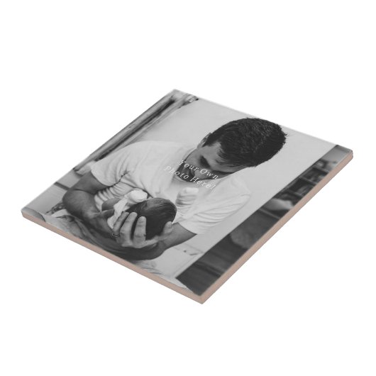 Personalised Father's Day Your Own Photo. タイル (側面)