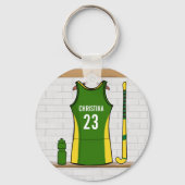 Personalised Field Hockey uniform キーホルダー (正面)