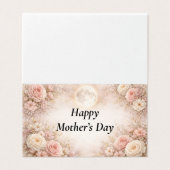 Personalised Floral Mother's Day Editable Card (外部フラット)