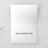 Personalised Foil Love you to the Moon folded card 箔シーズンカード (内側レイダウン)