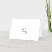 Personalised Foil Love you to the Moon folded card 箔シーズンカード (裏面)