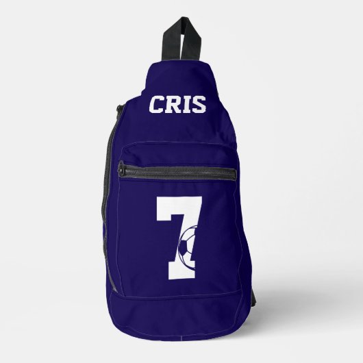 Personalised Football Boot スリングバッグ (正面)