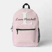Personalised Girls  Backpack プリントバックパック (正面)