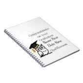Personalised Graduation Gift for Her – Custom Name ノートブック (右側)