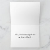 Personalised Greeting Card - Steampunk Art 'Tame' カード (内部)