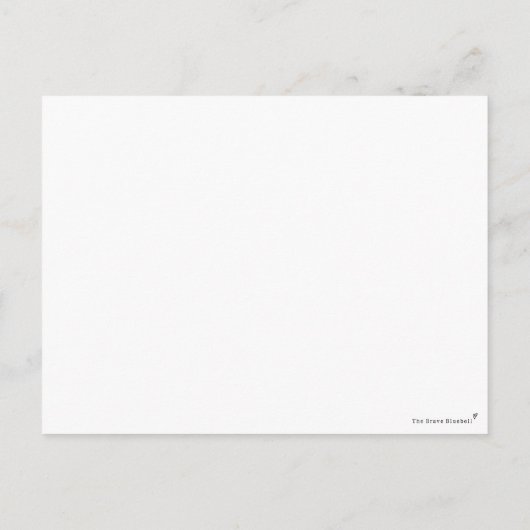 Personalised Grief Mourning Sorry For Your Loss. ポストカード (裏面)