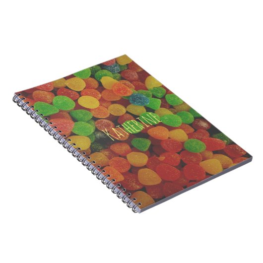 Personalised Gumdrops Candy ノートブック (右側)