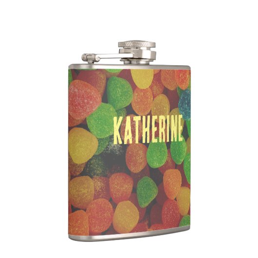 Personalised Gumdrops Candy Quirky フラスク (右)