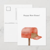 Personalised Happy New Home Card. ポストカード (正面/裏面)