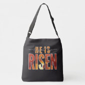 Personalised Image CrossBody Bag - He Is Risen クロスボディバッグ (裏面)