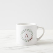 Personalised Initial Mug – Custom Letter Coffee エスプレッソカップ (右)