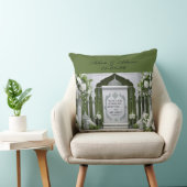 Personalised Islamic Bridal Throw Pillow クッション (椅子)