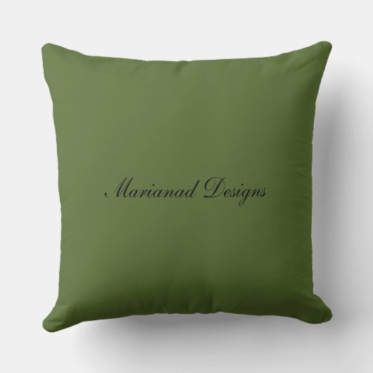 Personalised Islamic Bridal Throw Pillow クッション (裏面)