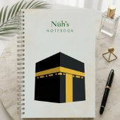 Personalised Islamic Kids Journal Spiral Notebook ノートブック