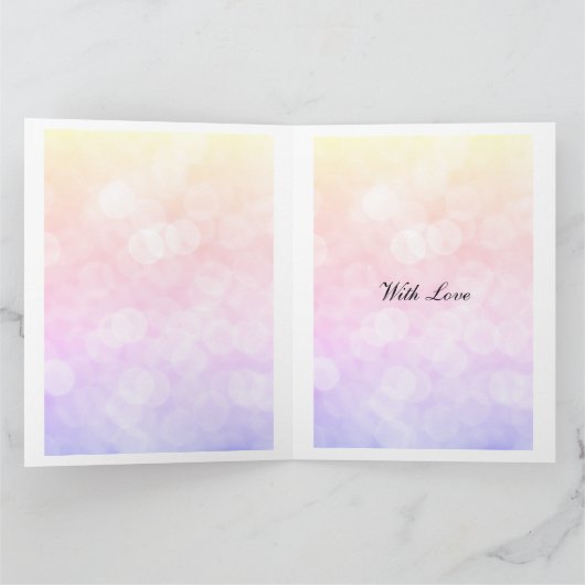 Personalised Mother In Law Birthday カード (内部)