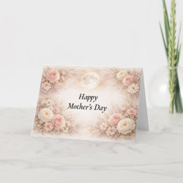 Personalised Mother's Day Floral Card サンキューカード