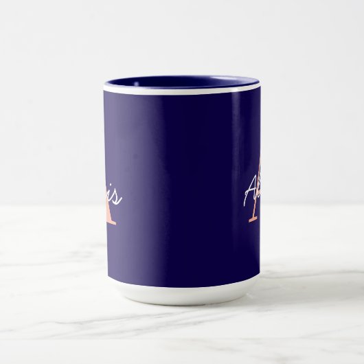 Personalised Mug | Initial and Name Mug | Custom  マグカップ (中央)
