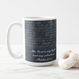 Personalised Mug - Vintage Script Design コーヒーマグカップ