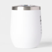 Personalised Name Definition Thermos Travel Cup (正面)