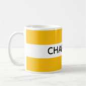 Personalised name mug コーヒーマグカップ (左)