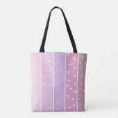 Personalised Name Pink bling cute tote bags トートバッグ (裏面)