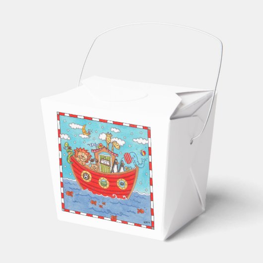 Personalised Noah's Ark  フェイバーボックス (正面サイド)