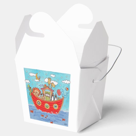 Personalised Noah's Ark  フェイバーボックス (オープン)