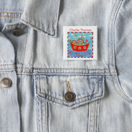 Personalised Noah's Ark  缶バッジ (インサイチュ)