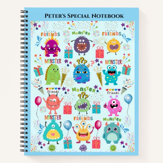 Personalised Notebook For Child ノートブック (正面)