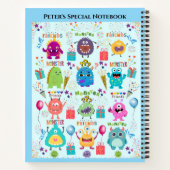 Personalised Notebook For Child ノートブック (裏面)