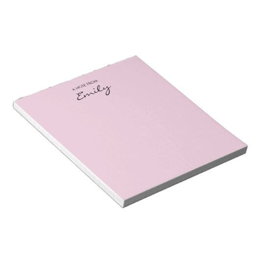 Personalised notepad ノートパッド (アングル)