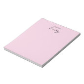 Personalised notepad ノートパッド (回転)