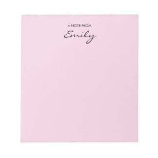 Personalised notepad ノートパッド
