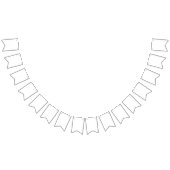 Personalised Party Bunting • Wedding & Birthday バンティングフラッグ (全)