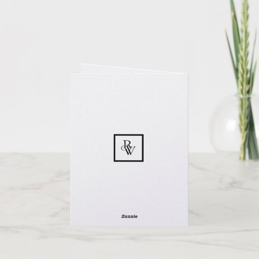 Personalised Penguin Christmas Card カード (裏面)