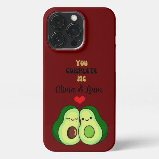 personalised phone case, Valentine's day gift. iPhoneケース (裏面)
