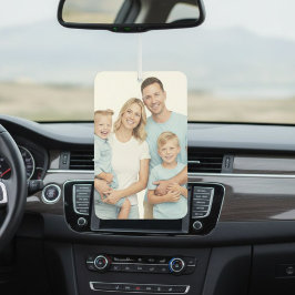 Personalised Photo Car Air Freshener – Double Side カーエアーフレッシュナー