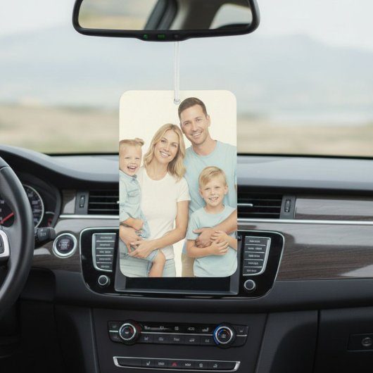 Personalised Photo Car Air Freshener – Double Side カーエアーフレッシュナー