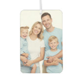 Personalised Photo Car Air Freshener – Double Side カーエアーフレッシュナー (正面)