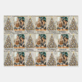 Personalised Photo Christmas Wrapping Paper ラッピングペーパーシート (正面3)