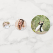 Personalised Photo Confetti for table decoration コンフェッティ (正面)