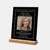 Personalised Photo - Employee Award アクリルサイン (傾斜)