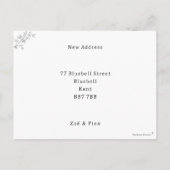 Personalised Photo Moving House New Home Card. ポストカード (裏面)