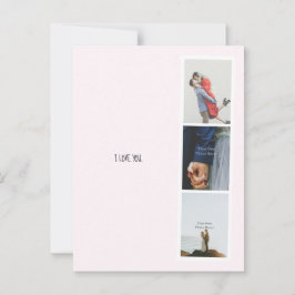 Personalised Photo Valentine's Day Love Card. ポストカード