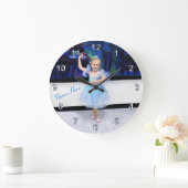 Personalised PHOTO Wall Clocks, Babies to Adults ラージ壁時計 (ホーム)