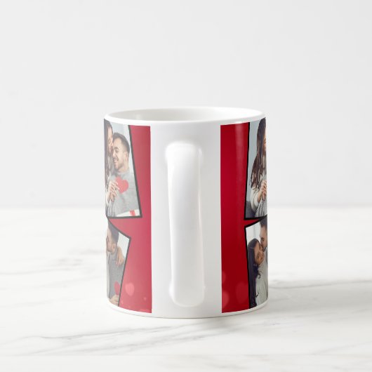 Personalised photos coffee cup コーヒーマグカップ (ハンドル)