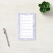 Personalised Purple Paint Strokes Grocery List. ポストイット (オフィス)