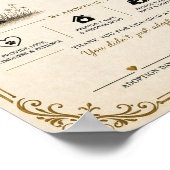 Personalised Rescue Dog Adoption Certificate ポスター (角)