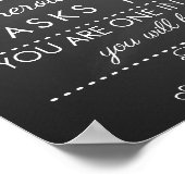 Personalised Retirement Poster Print | retire ポスター (角)