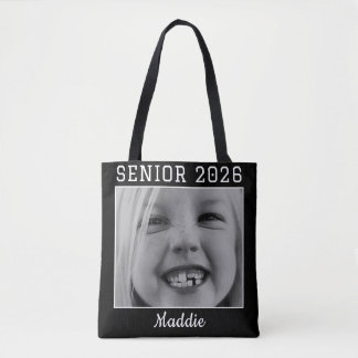  Personalised Senior 2026 custom Photo graduation トートバッグ